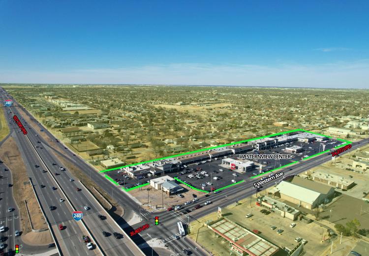 retail space available south Oklahoma City, OK aerial