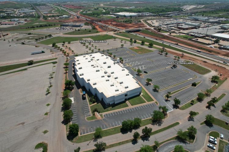 large retail, office, industrial space for lease South Oklahoma City, OK aerial