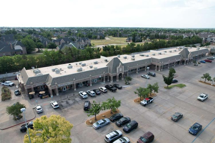 Chatenay Square retail space for lease, Oklahoma City, OK 2nd aerial