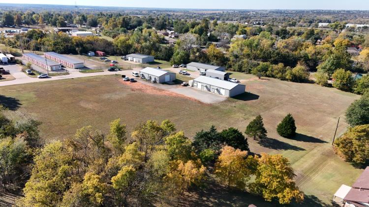 industrial building for lease Guthrie, OK aerial