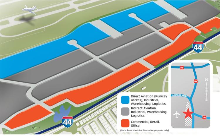 Lariat Landing rendering 3 retail land for lease South Oklahoma City