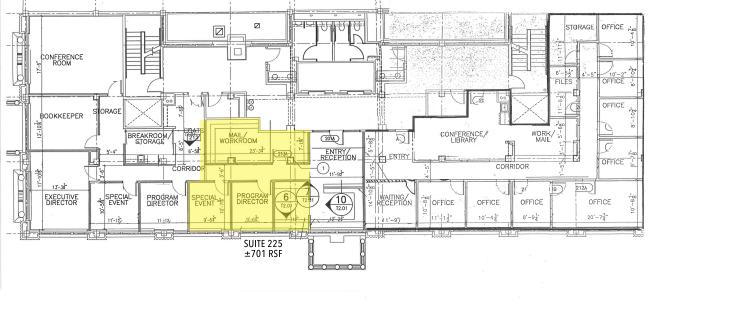 EK Gaylord Building floor plan