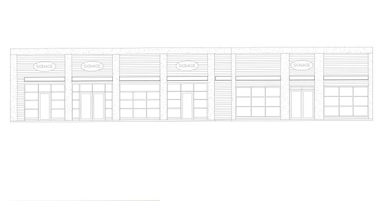 retail space for lease Ardmore, OK rendering