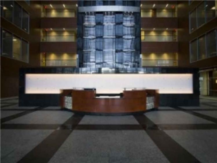 IBC Center Oklahoma City office space for lease lobby 2