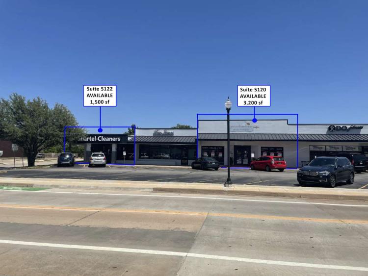 retail space for lease in mixed use center North oklahoma city, Ok exterior photo on both space
