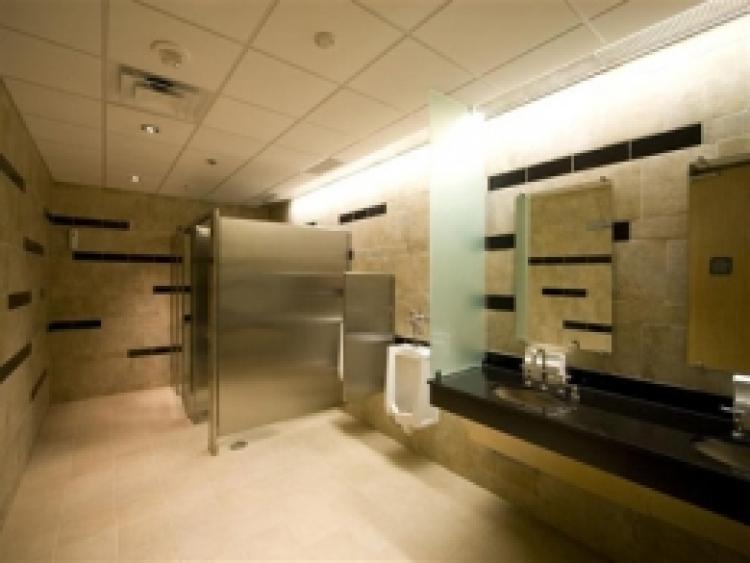 IBC Center Oklahoma City office space for lease restroom