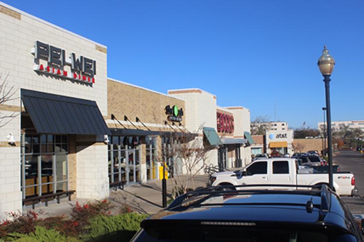 Shoppes at Edmond University retail space for lease Edmond, OK exterior photo