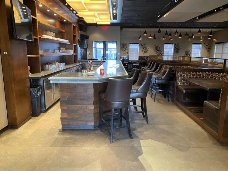 Freestanding restaurant for Lease, Oklahoma City, OK interior photo-dining area & Bar-3