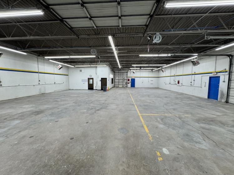 industrial building for lease, West Oklahoma City, OK interior photo