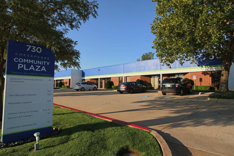 Chesapeake Community Plaza office space for lease Oklahoma City, OK exterior photo2