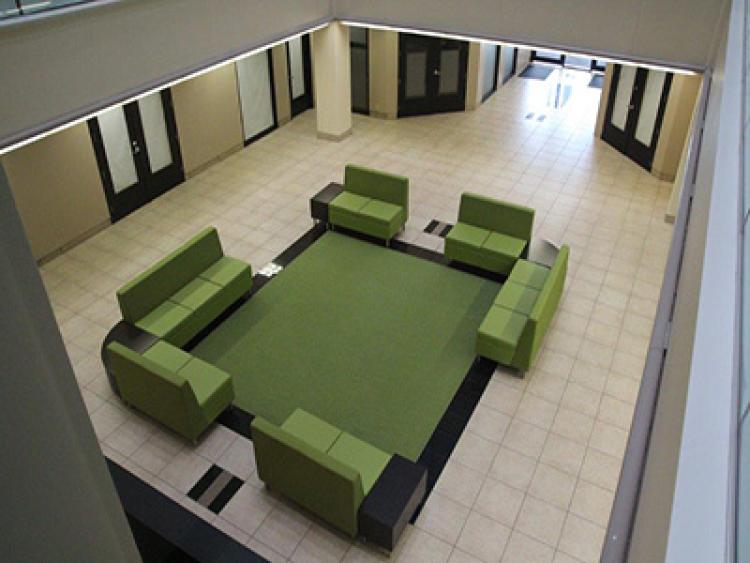 Atrium Towers- Office space for lease lobby