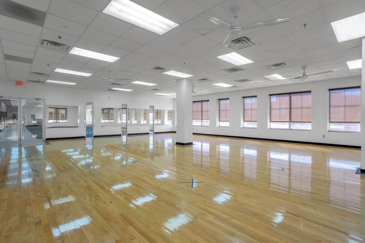 1100 N Classen Dr-Office/Retail space for lease, Oklahoma City, Ok - interior photo- large space-wood floors-3rd view