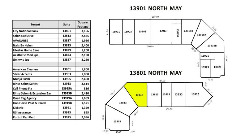 The Shoppes at North Pointe retail space for lease Oklahoma City, OK site plan