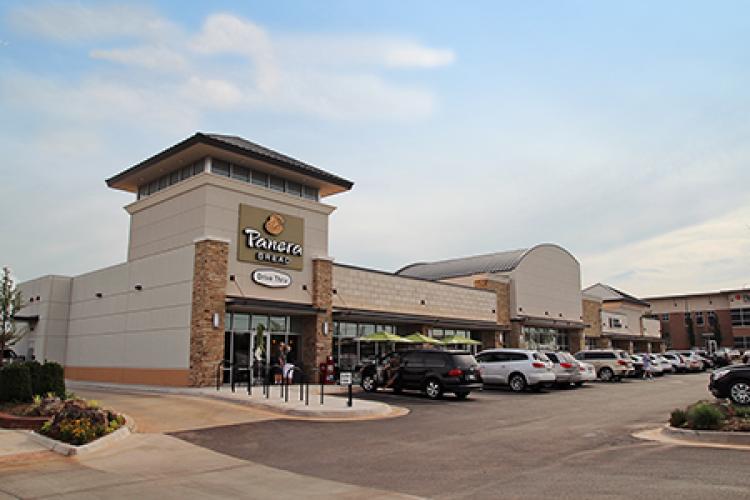Shoppes at McAuley Plaza retail space for lease Oklahoma City, OK exterior photo