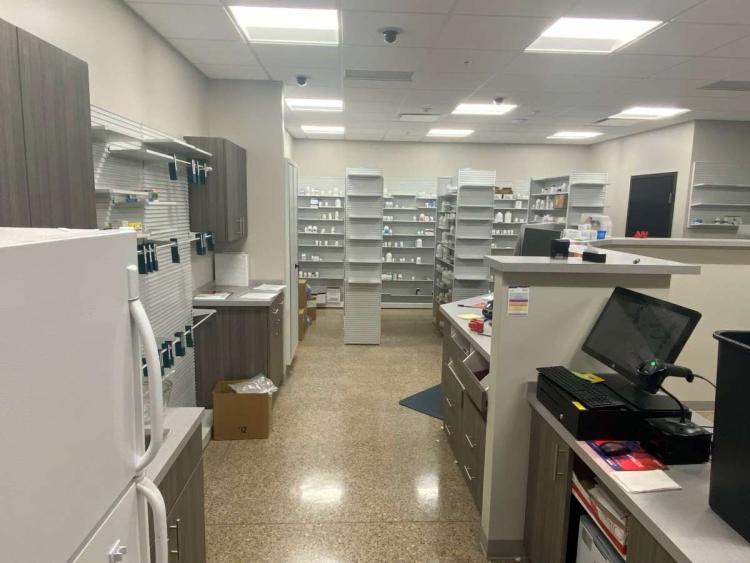 former pharmacy space available for lease in NW Oklahoma City, OK interior photo