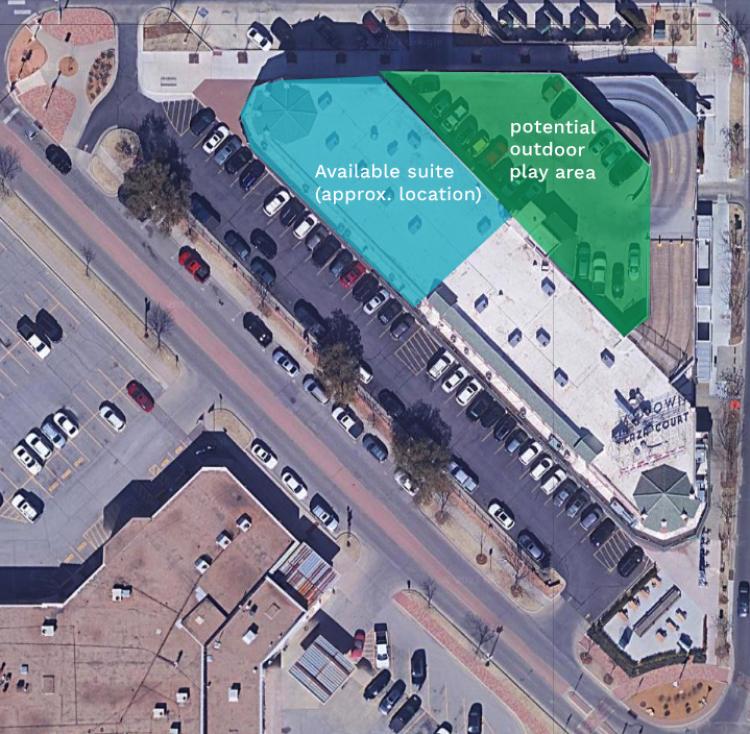 1100 N Classen Dr-Office/Retail space for lease, Oklahoma City, Ok-site plan