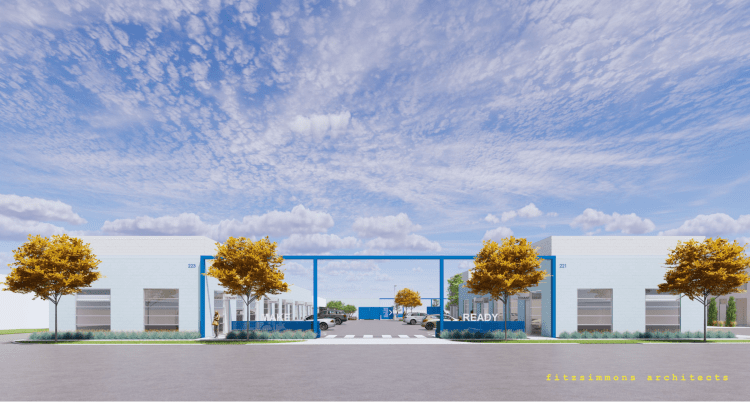 office-retail for lease in Midtown, Oklahoma City, Ok rendering