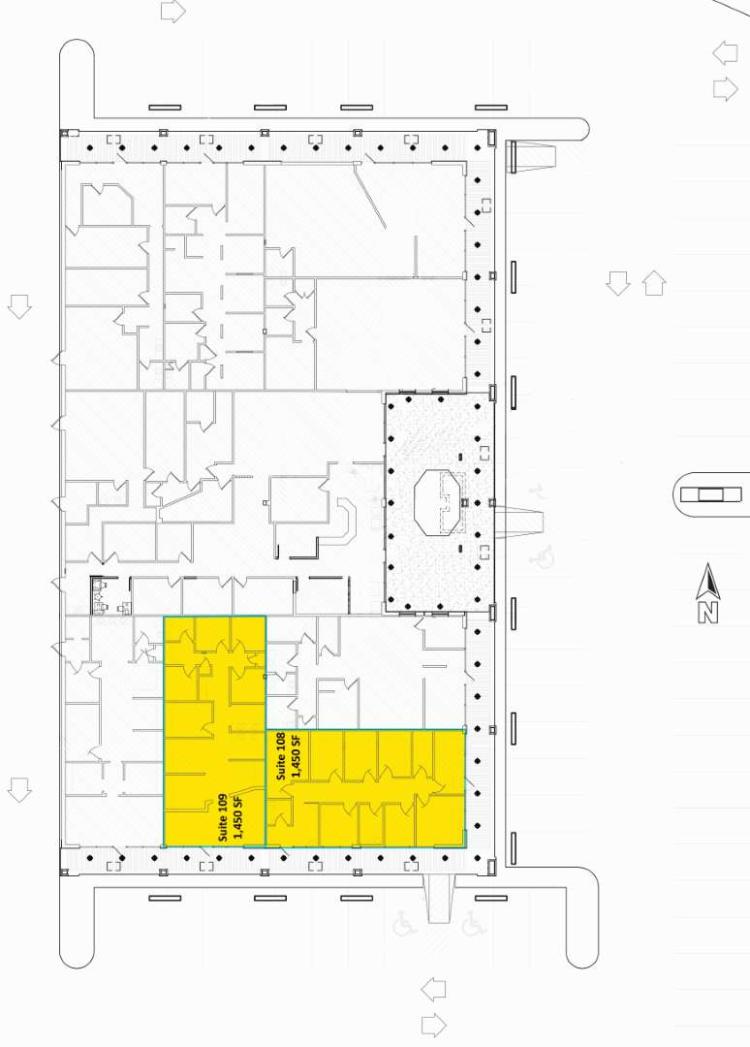 Boulevard Square retail space for lease Edmond, OK site plan