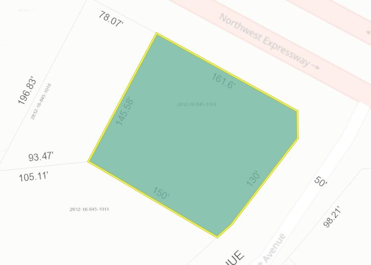 Pad Site For Ground Lease |Build To Suit in Northwest Expressway, Oklahoma city, OK site plan