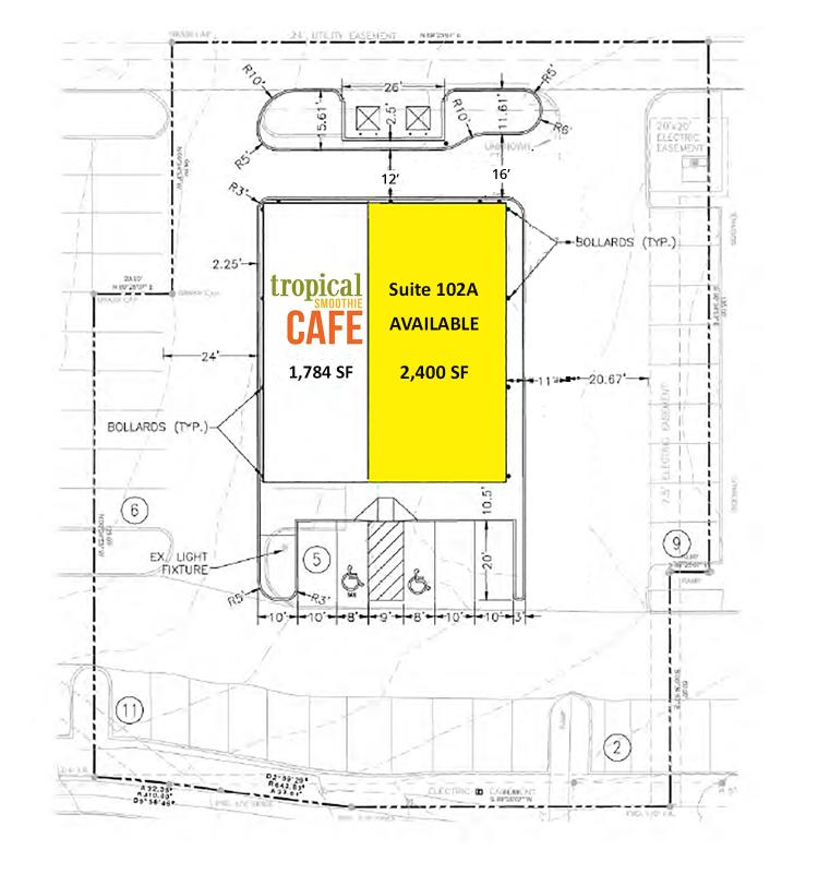 retail space for lease Ardmore, Ok site plan
