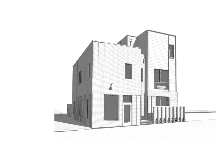 rendering small office\retail space Oklahoma City, OK rendering