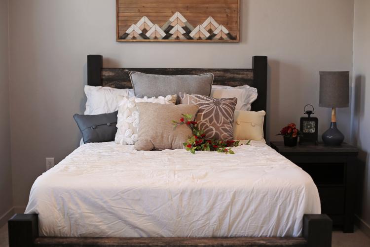 The Seven office bedroom