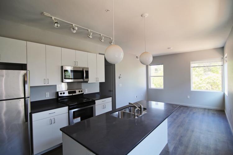 The Seven model kitchen dining room