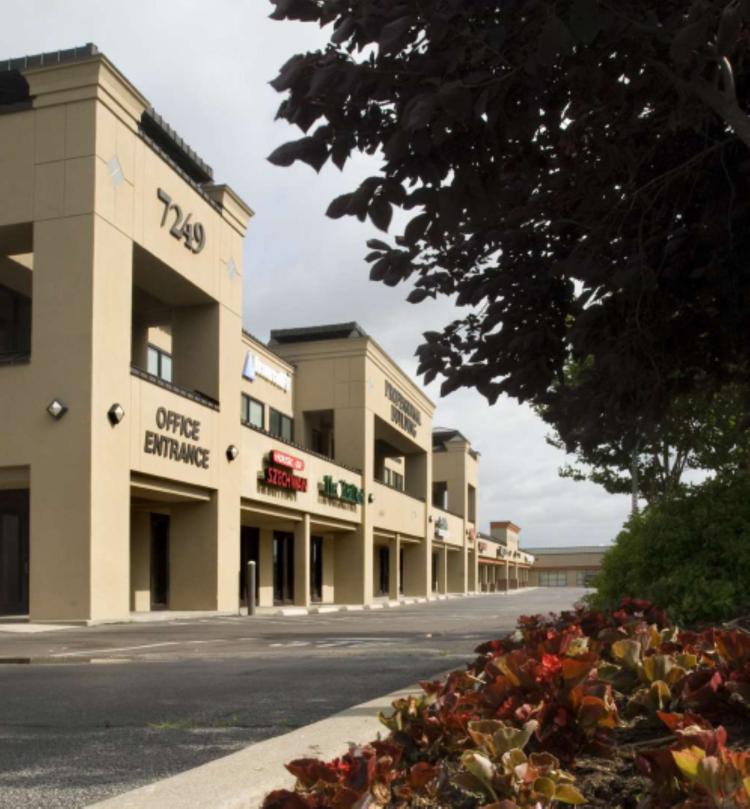 Shoppes at McAuley Plaza retail space for lease Oklahoma City, OK aerial