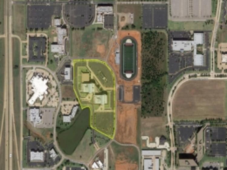 14101 Wireless Way Dobson Aerial - Oklahoma City office space