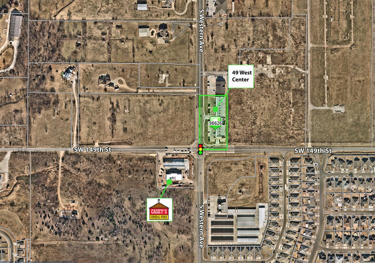 South Oklahoma City | Moore retail space for lease aerial