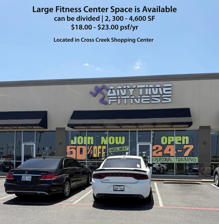 retail space for lease strip center Durant, OK exterior photo