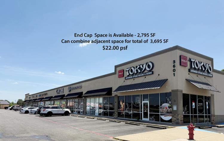 retail space for lease strip center Durant, OK exterior photo