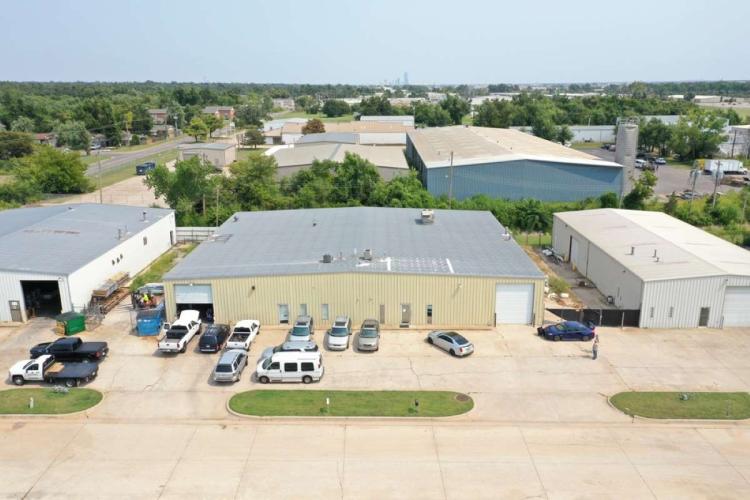 cannabis friendly industrial building for lease, Oklahoma City, OK exterior photo