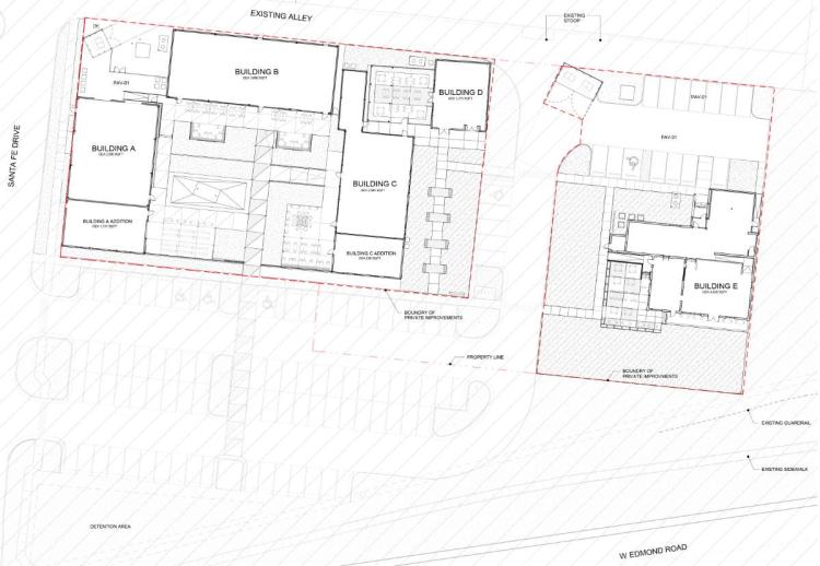 Edmond, Ok mixed use development retail for lease SITE PLAN