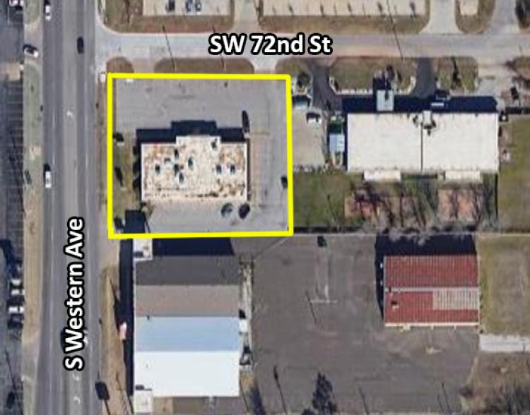 medical dental space for lease south Oklahoma City, OK site specific aerial