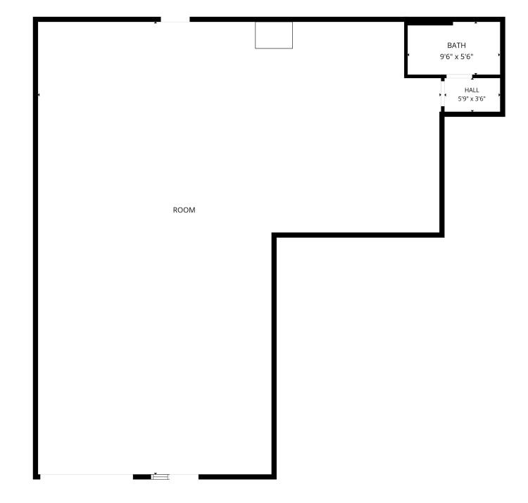 retail/office space for lease Oklahoma City, OK floor plan-Suite B