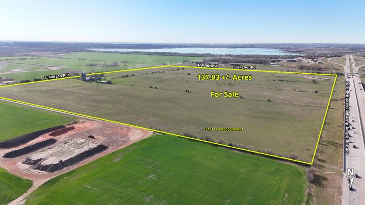 land for sale Yukon, OK aerial