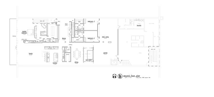 mixed use building for sale Enid, Ok 2nd floor - floor plan