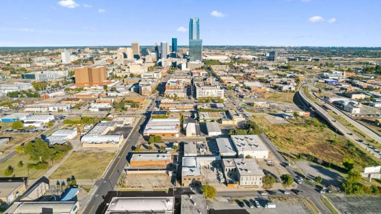 Downtown Showroom/Warehouse for sale Oklahoma City, OK aerial4