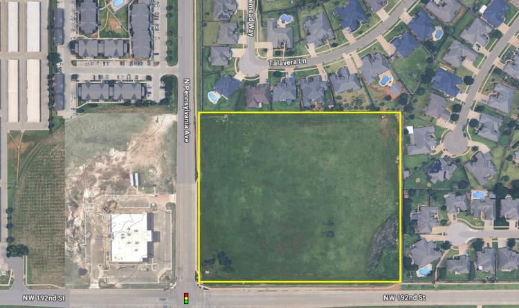 land or lot for sale Oklahoma City/Edmond, OK aerial