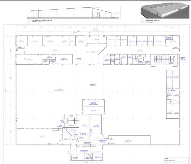 mixed use, retail, office, specialty building for sale, Durant, OK -floor plan