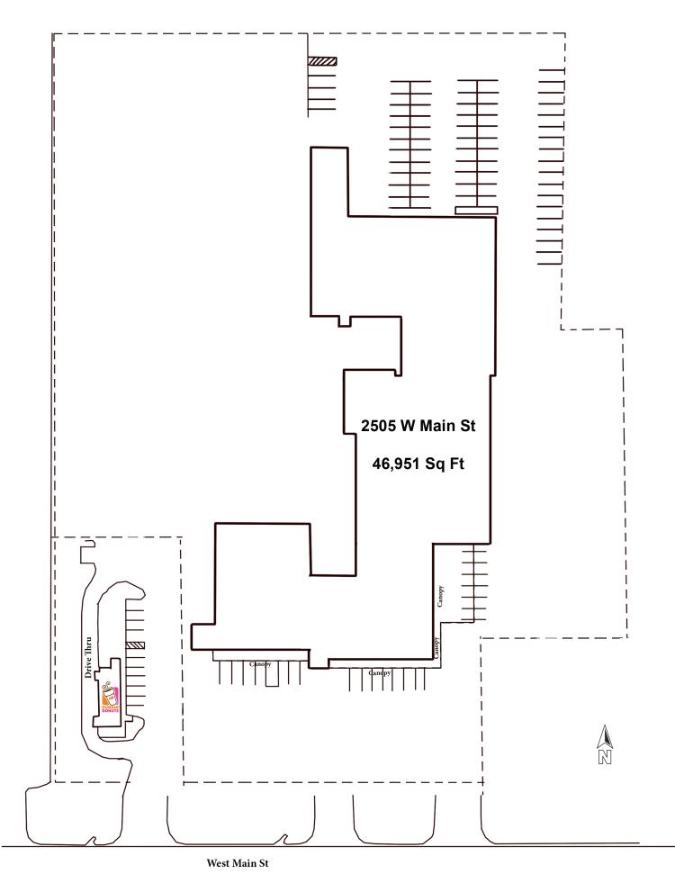 retail/automotive property for sale, Norman, OK site plan