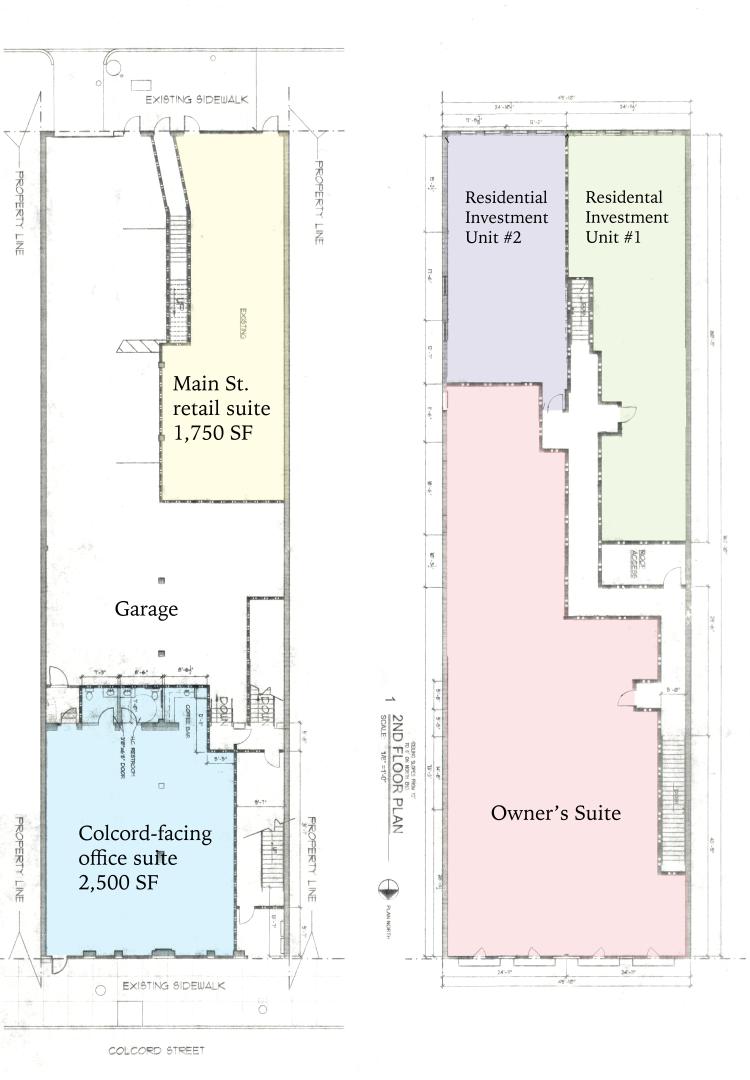 Downtown unique property for sale Retail, Office, Residential- Oklahoma City, OK floor plan