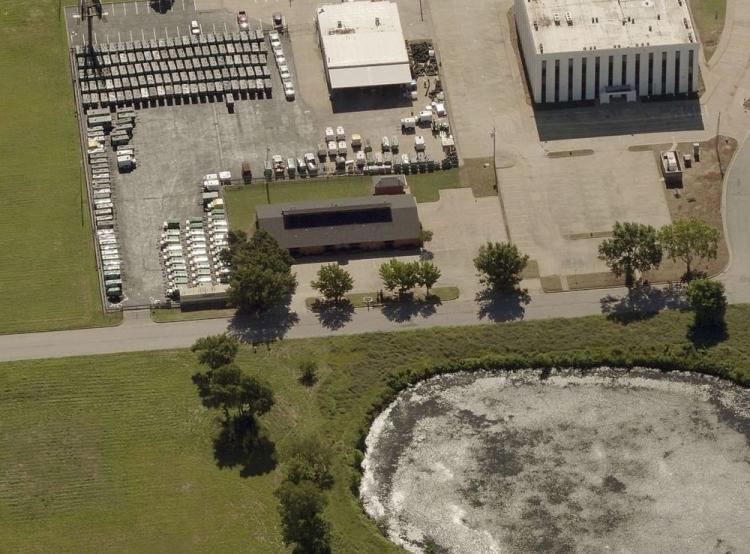 Office property for sale or lease S Oklahoma City, OK - aerial view