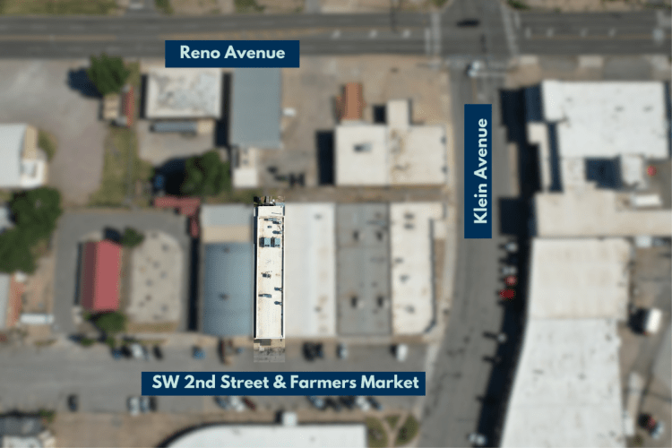 retail restaurant for sale Oklahoma City, Ok aerial