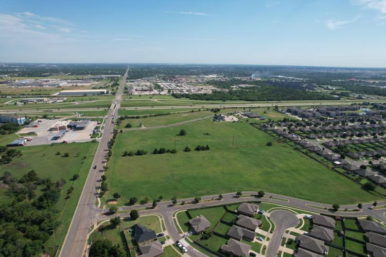 I-240 & S Sunnylane Rd - Office/ Retail Land Parcel For Sale Oklahoma City, OK aerial