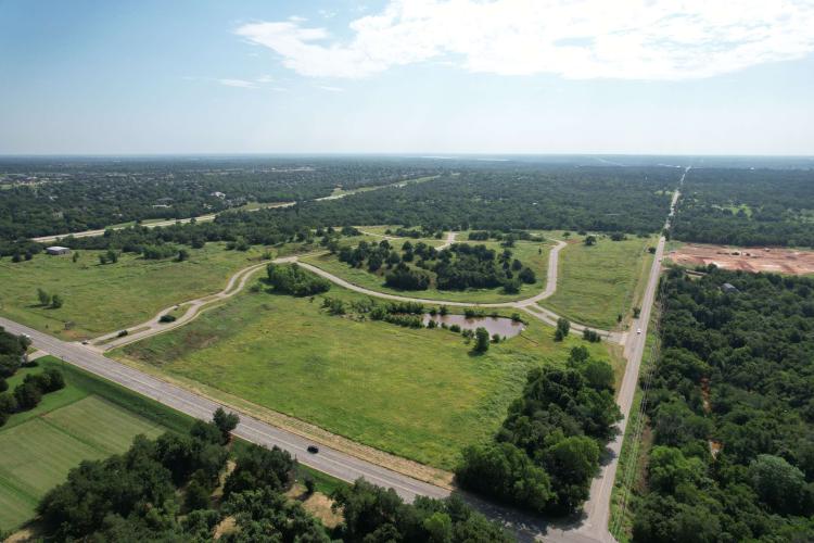 aerial land for sale NE Oklahoma City, Ok