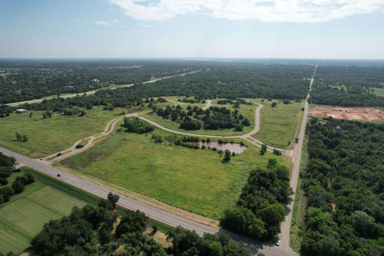 aerial land for sale NE Oklahoma City, Ok