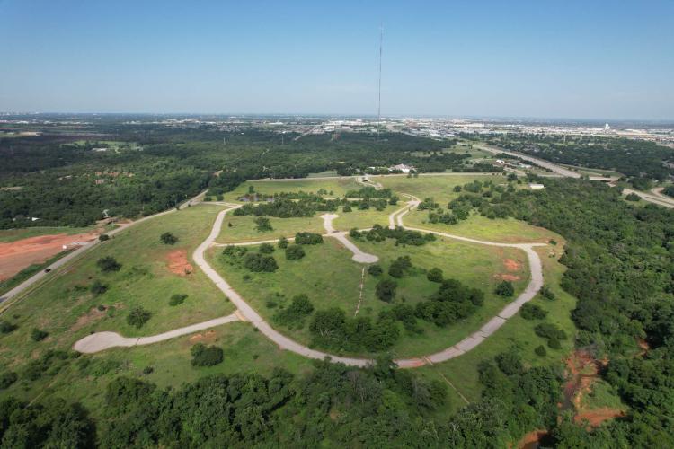 aerial land for sale NE Oklahoma City, Ok