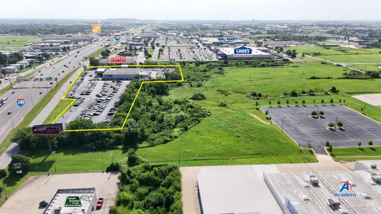 former car dealership for sale south Oklahoma City, OK aerial